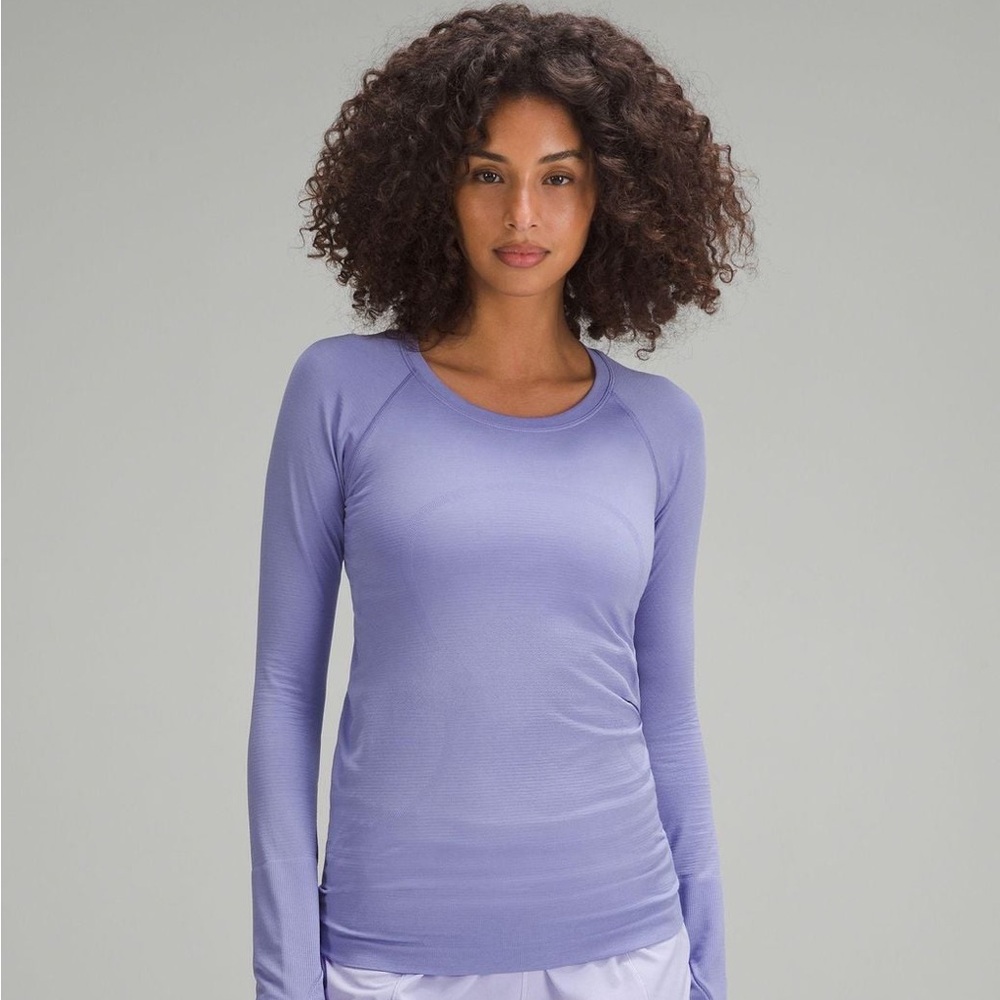 lululemon Women’s Purple Swiftly Tech Long-Sleeve Shirt 2.0